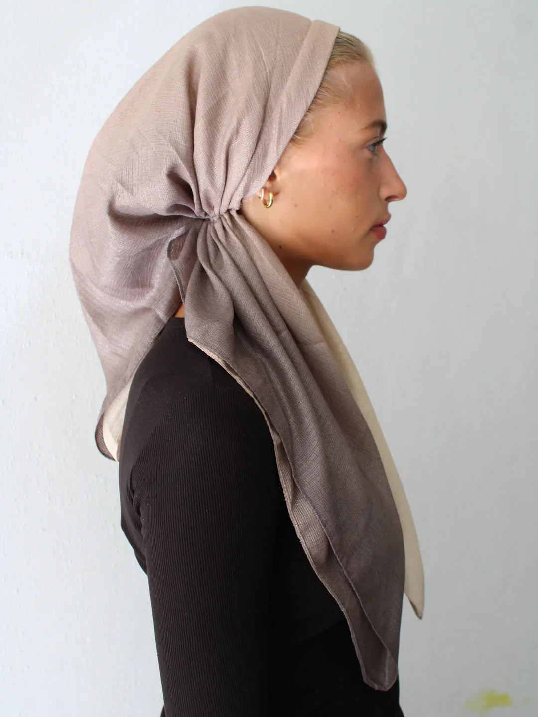 headscarf versatile shimmer ombre