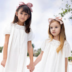 headband dressy taffeta bow