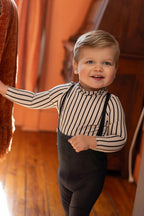 set outfit vertical stripes