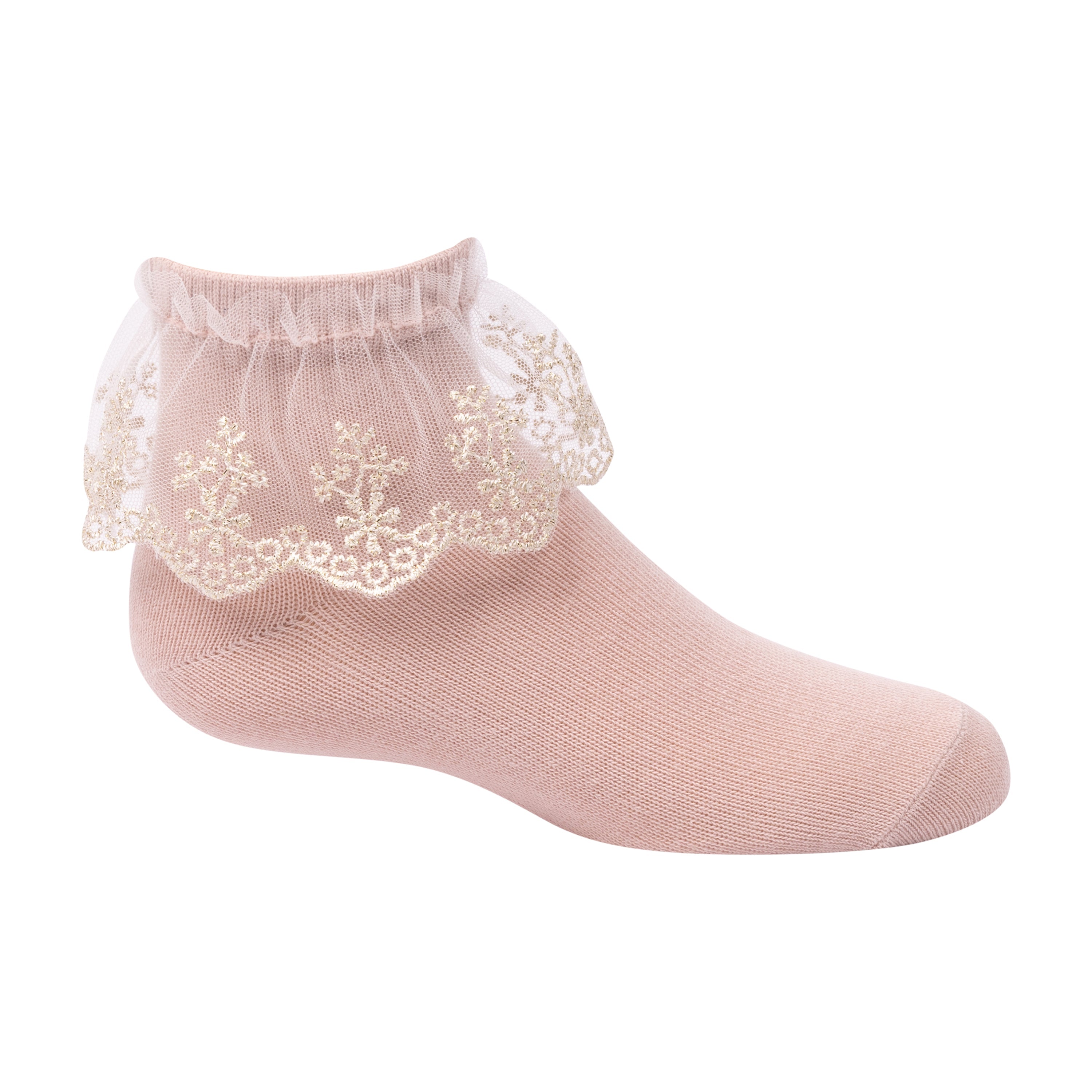 anklet elegant ruffle