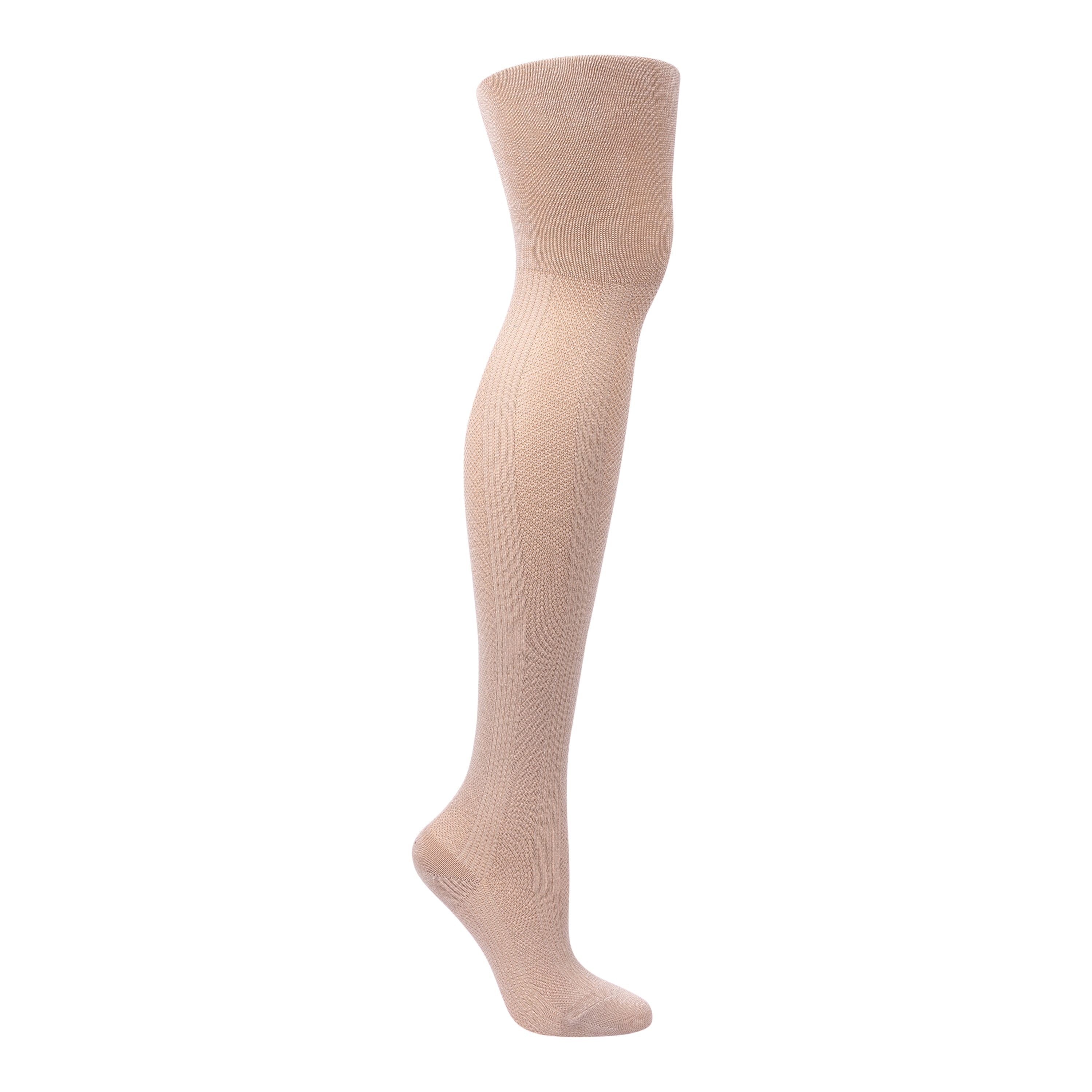tights cotton fishnet stripe modal