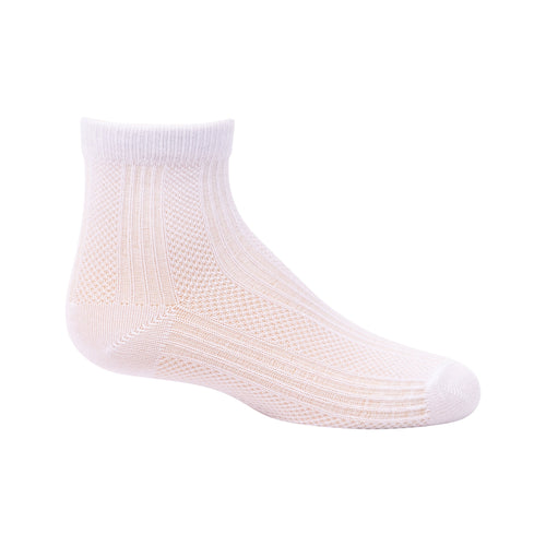 anklet fishnet stripe modal