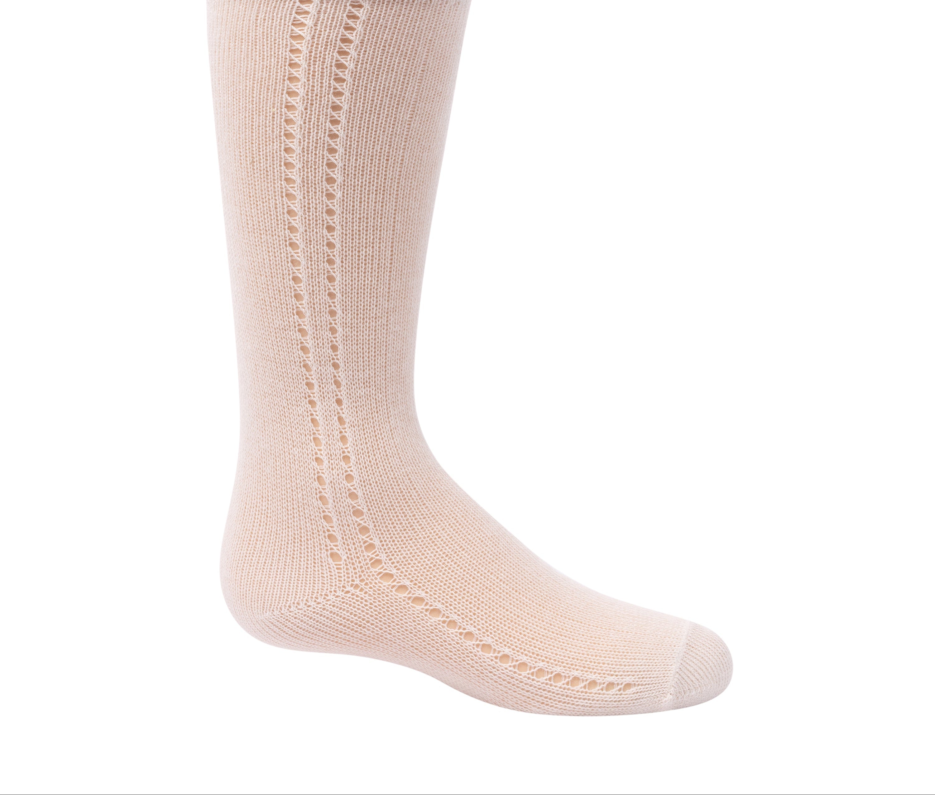 tights cotton side crochet