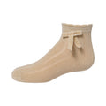 anklet modal classic velvet bow
