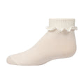 anklet circle lace ruffle