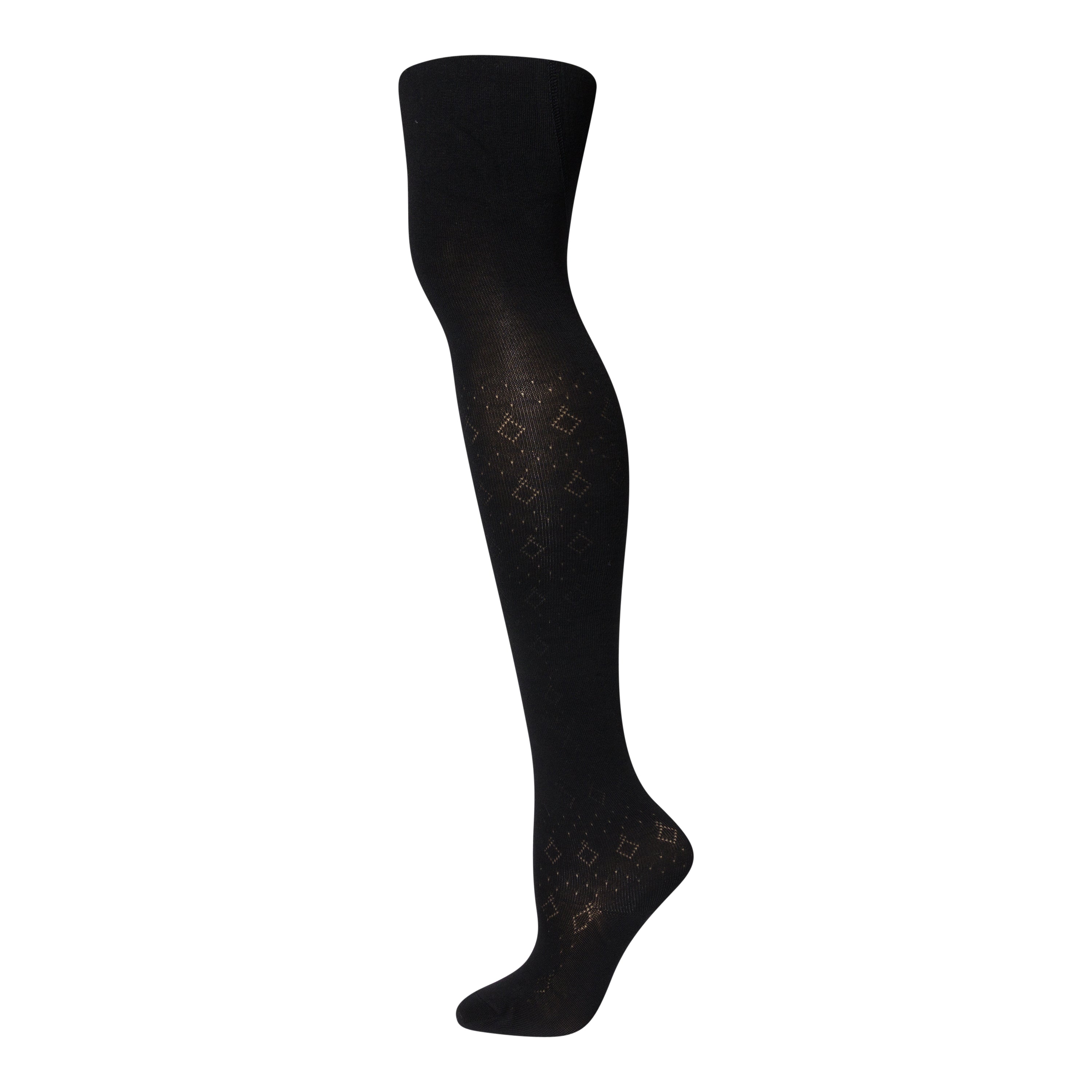 tights cotton textures diamond pattern