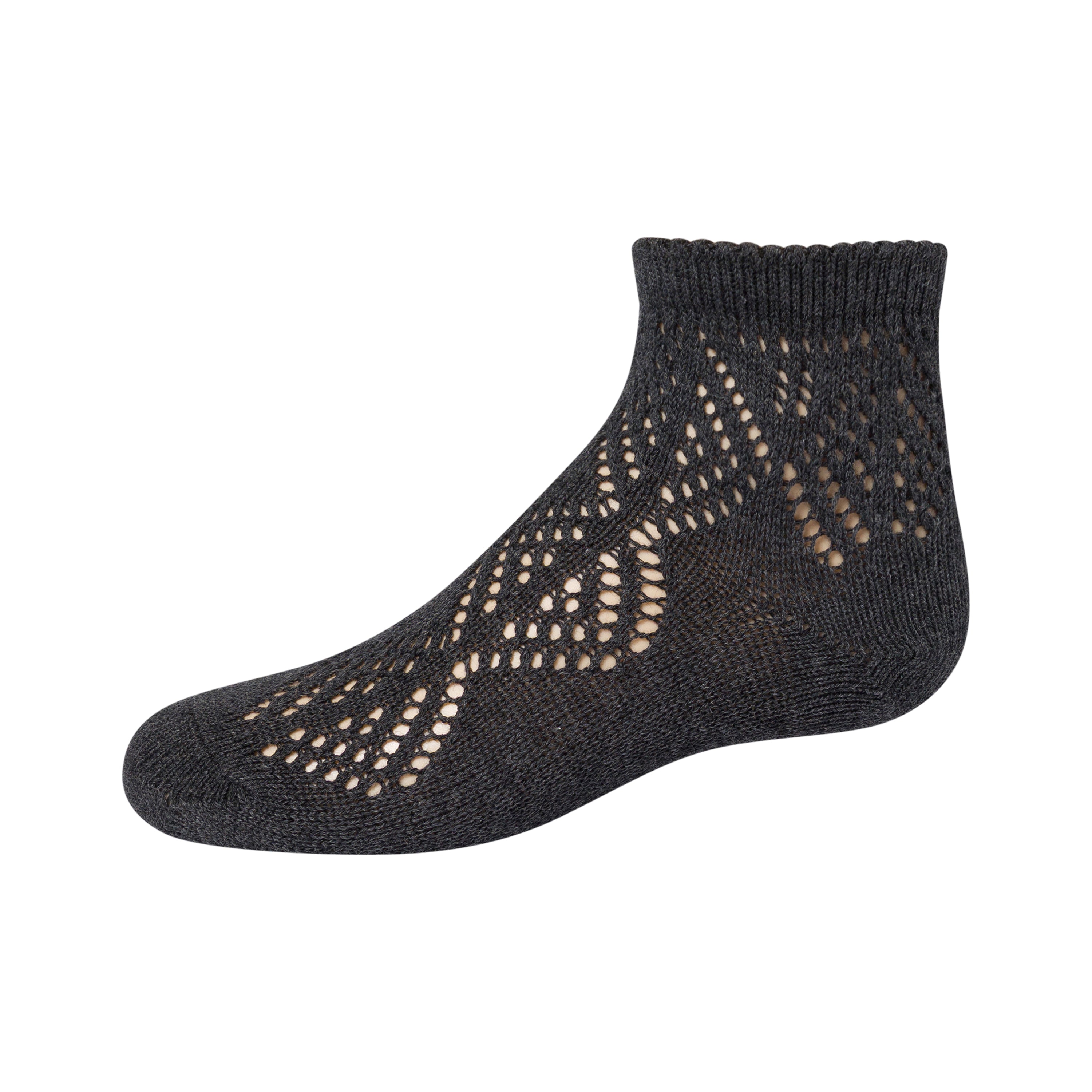 anklet textures crochet diamond