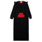 nightgown velour sleepy smiles