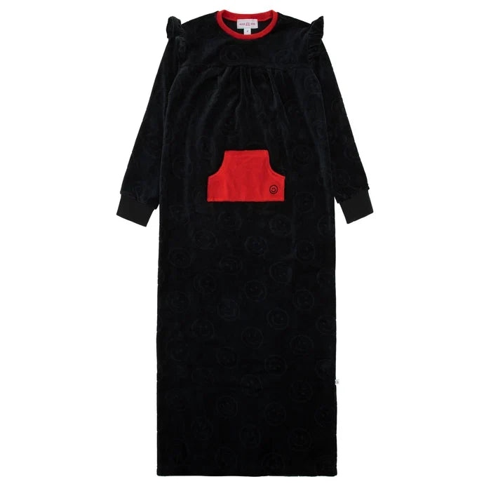 nightgown velour sleepy smiles
