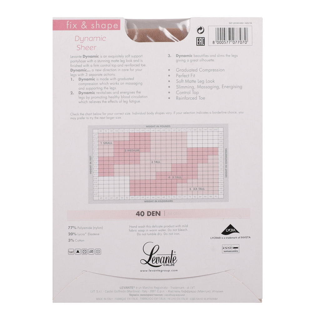 pantyhose dynamic sheer 40 denier