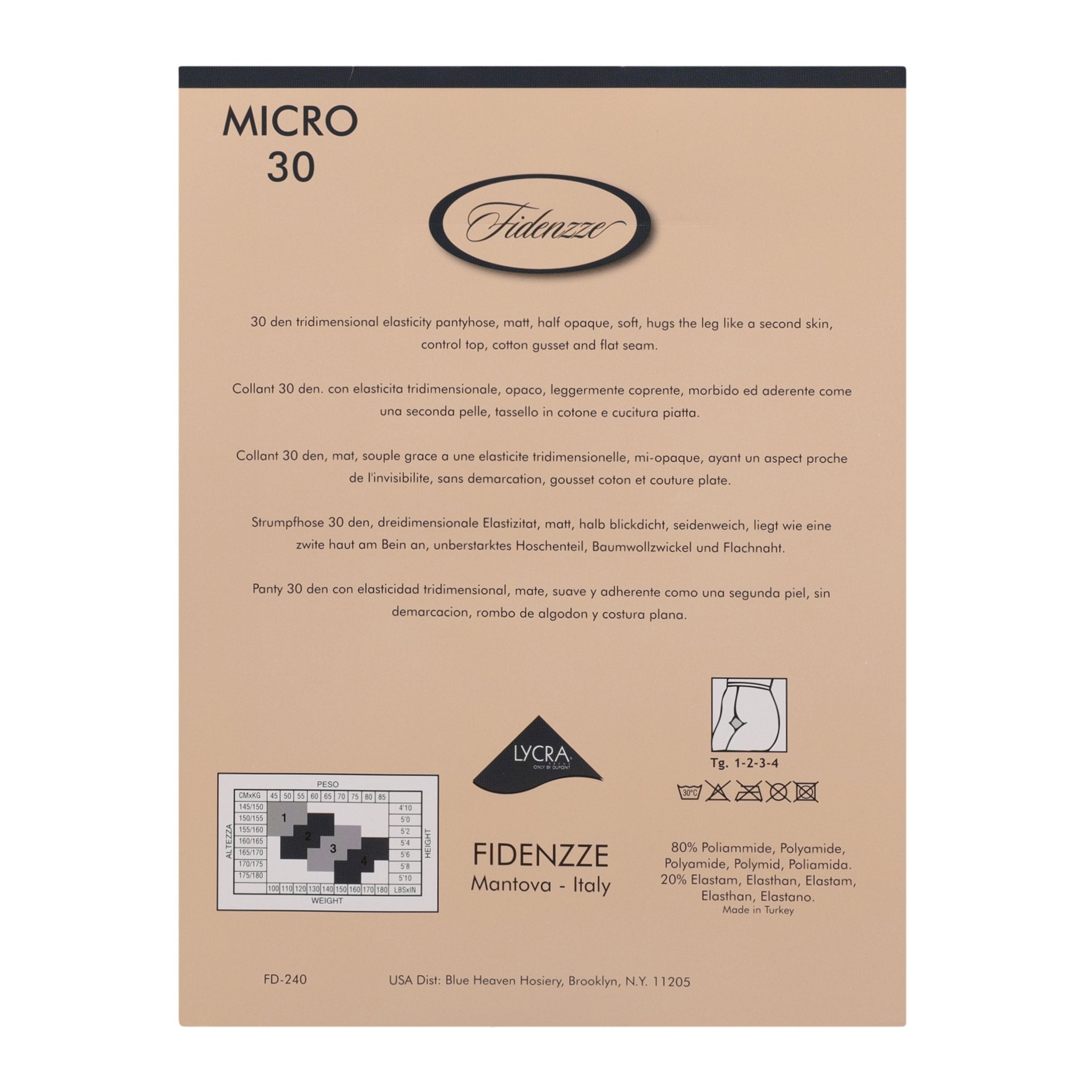 pantyhose fidenzze 30