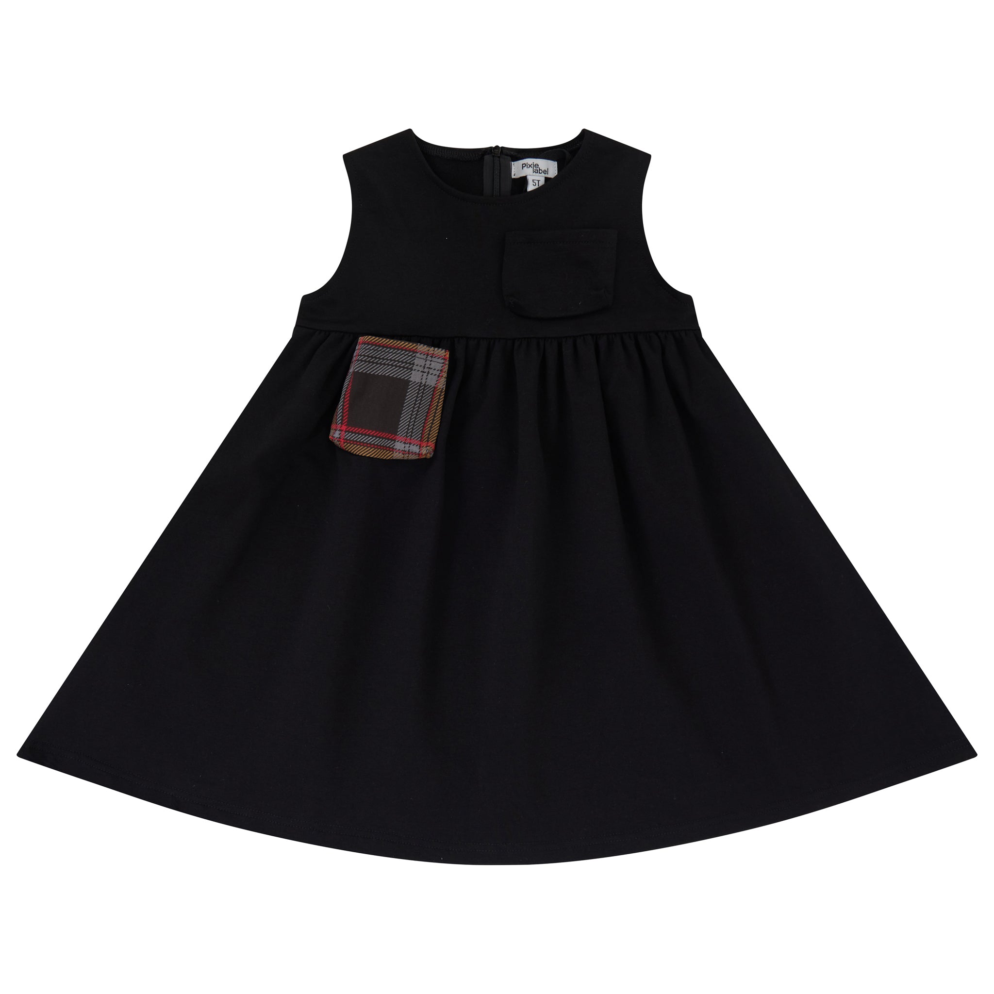 dress plaid pocker jumper