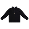 polo l/s printed placket