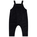 one piece velour pinafore overalls
