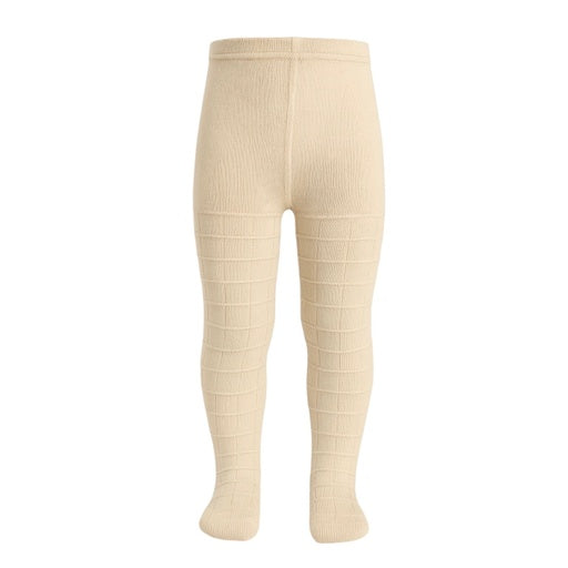 tights cotton check design