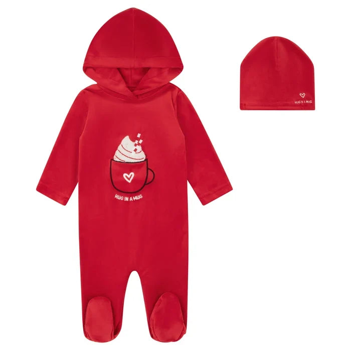 footie whipped hooded with beanie