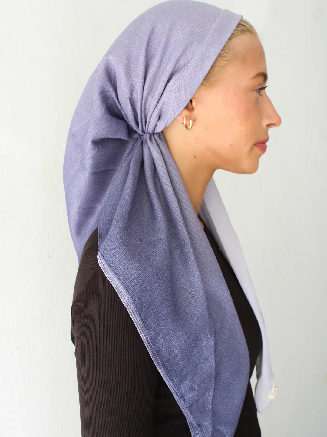 headscarf versatile shimmer ombre