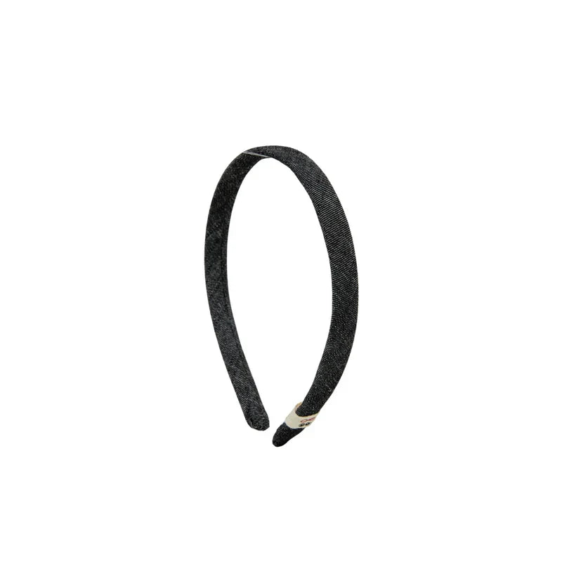 headband thin denim