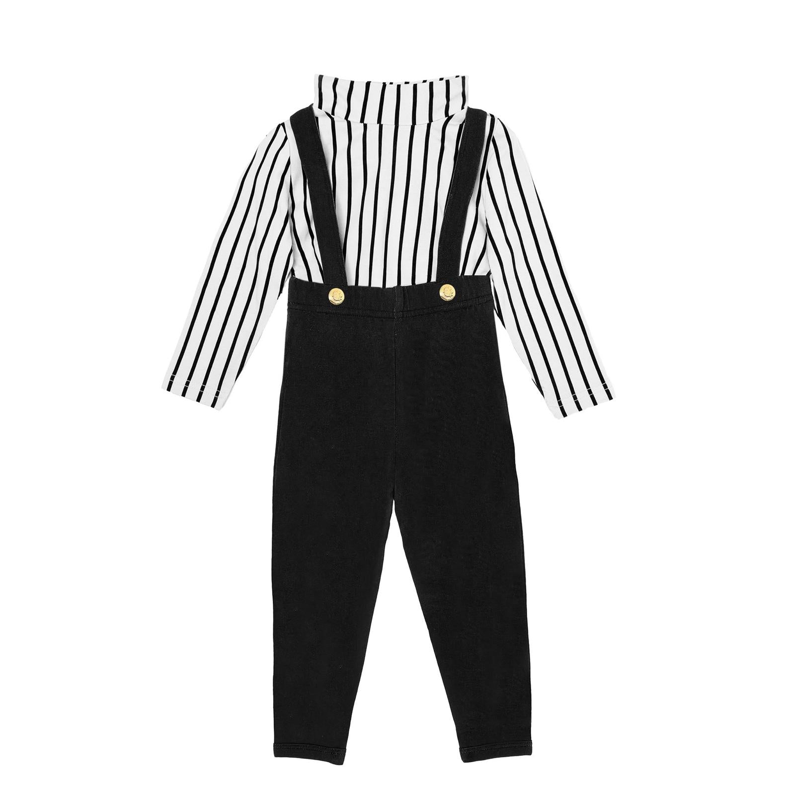 set outfit vertical stripes