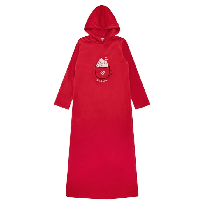 nightgown whipped hooded