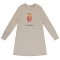 pajamas sleepy teddy tunic set