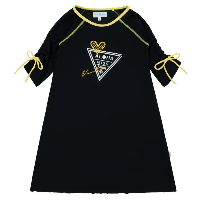 cover up postcard color trim drawstring