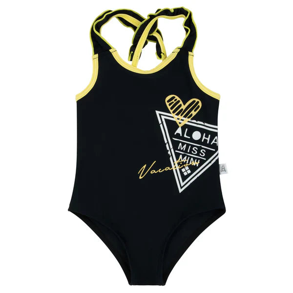 bathing suit postcard color trim