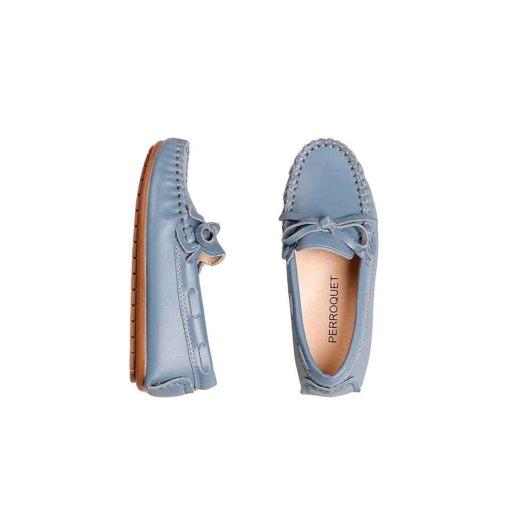shoes loafer with bow
