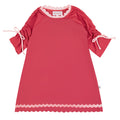 cover up scalloped detail drawstring