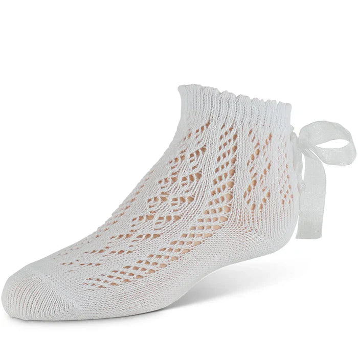 anklet classic pointelle