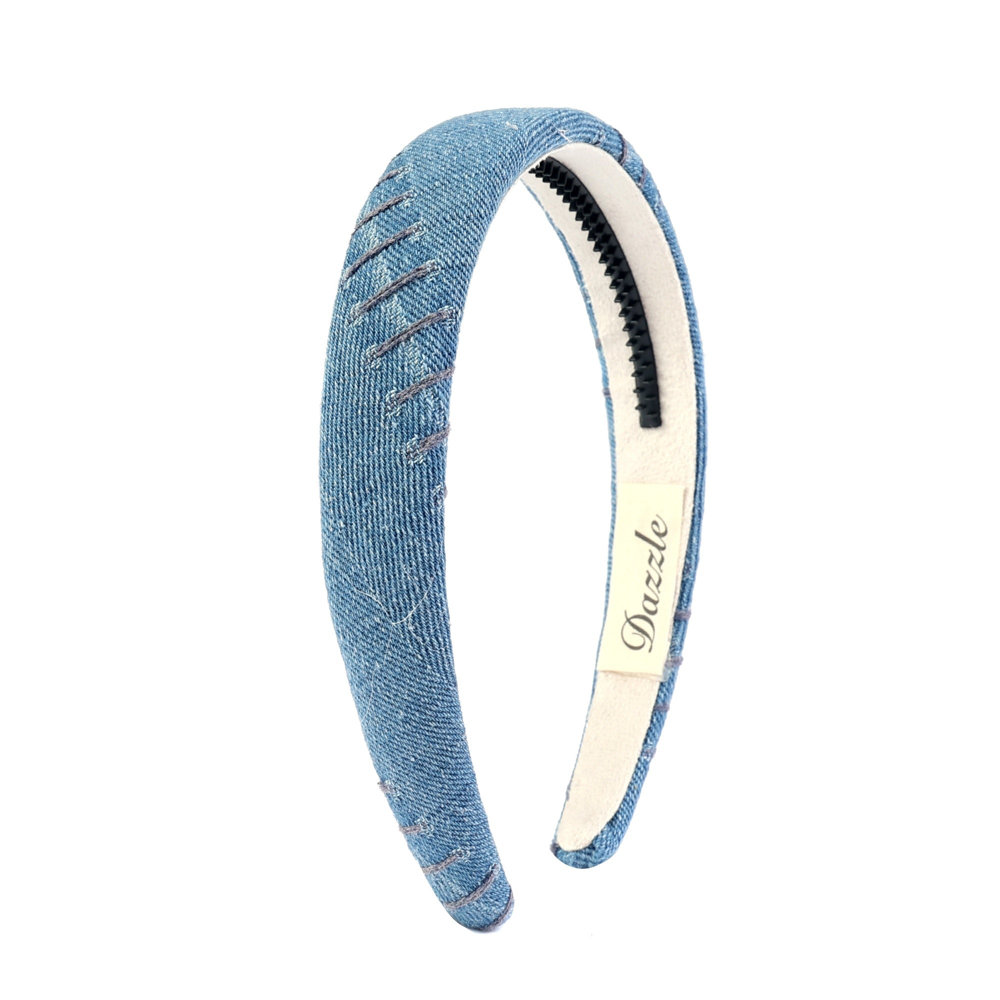 headband stitch denim
