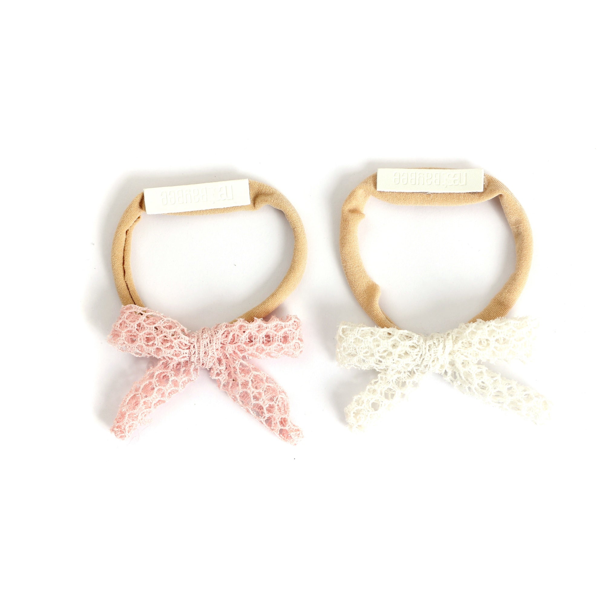 baby band mesh sequince bow