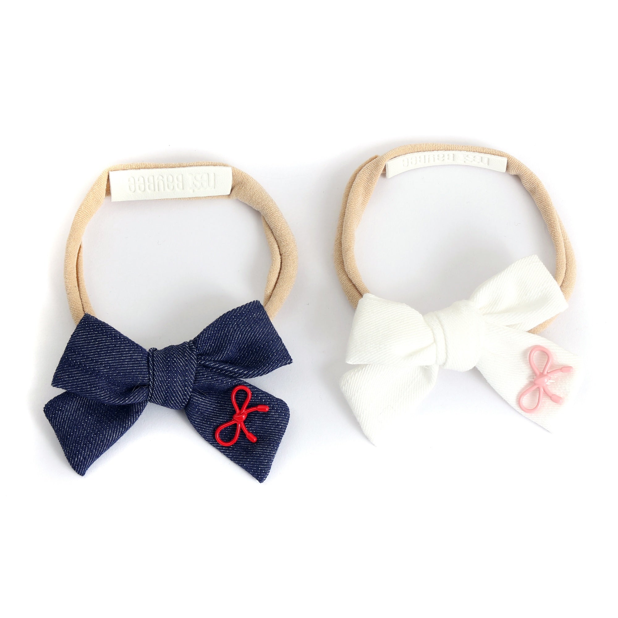 baby band charm with bow