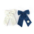 clip speckled bow