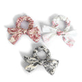 pony scrunchie paisley short bow