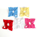 pony scrunchie cotton square