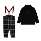 set outfit embroidered duo