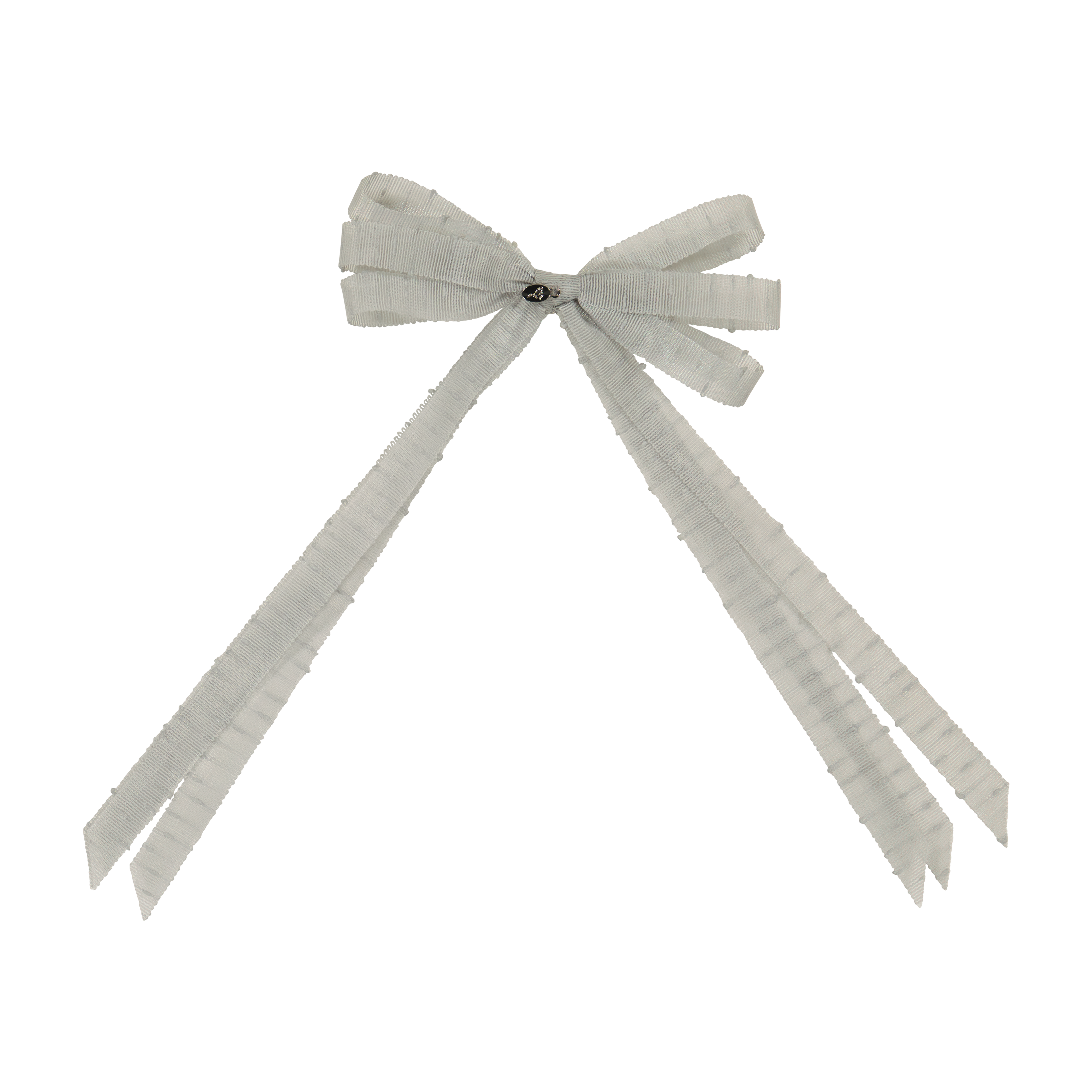 clip speckled ribbed padded