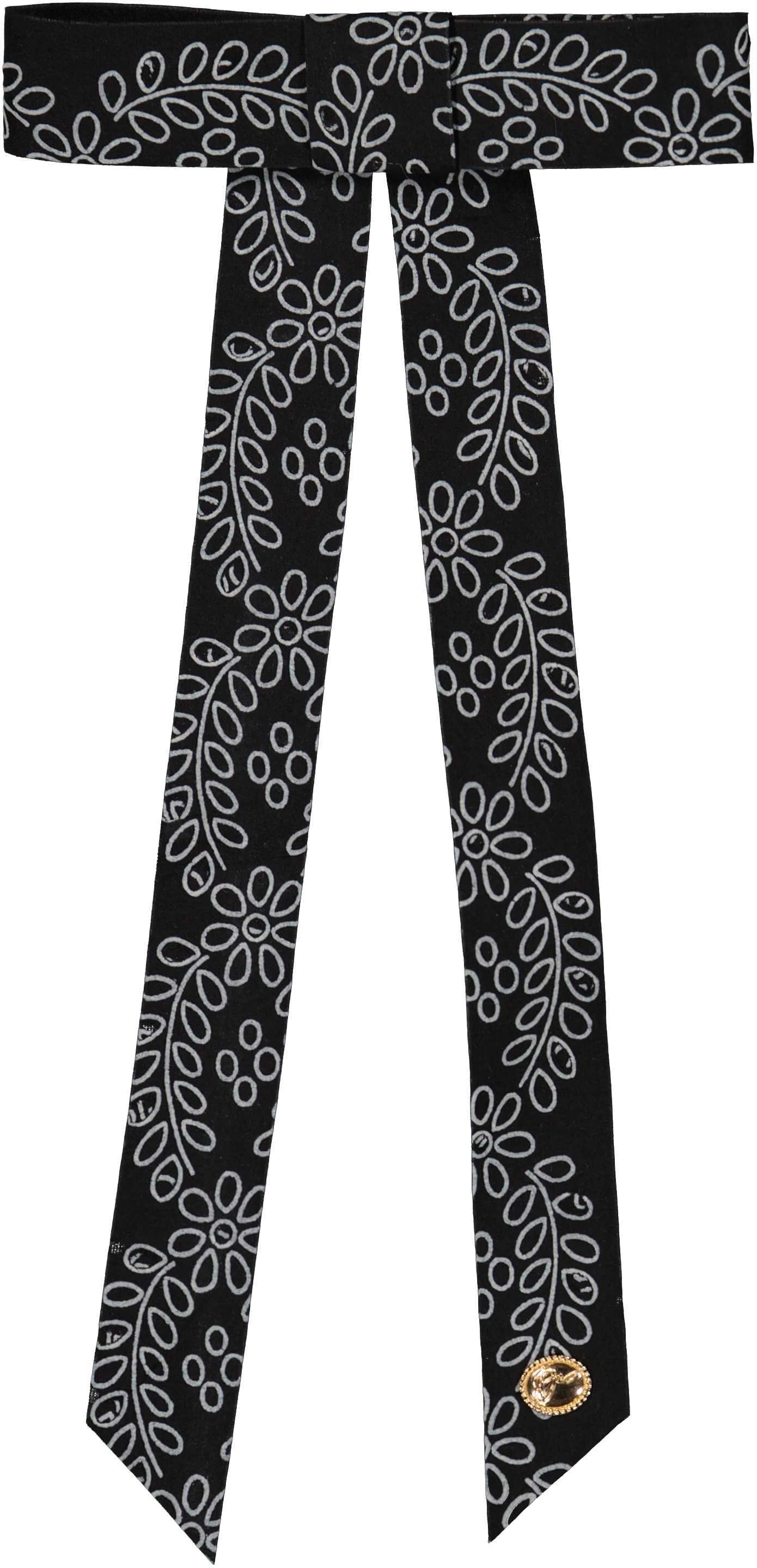 clip eyelet tuxedo bow