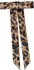 clip velvet leopard printed