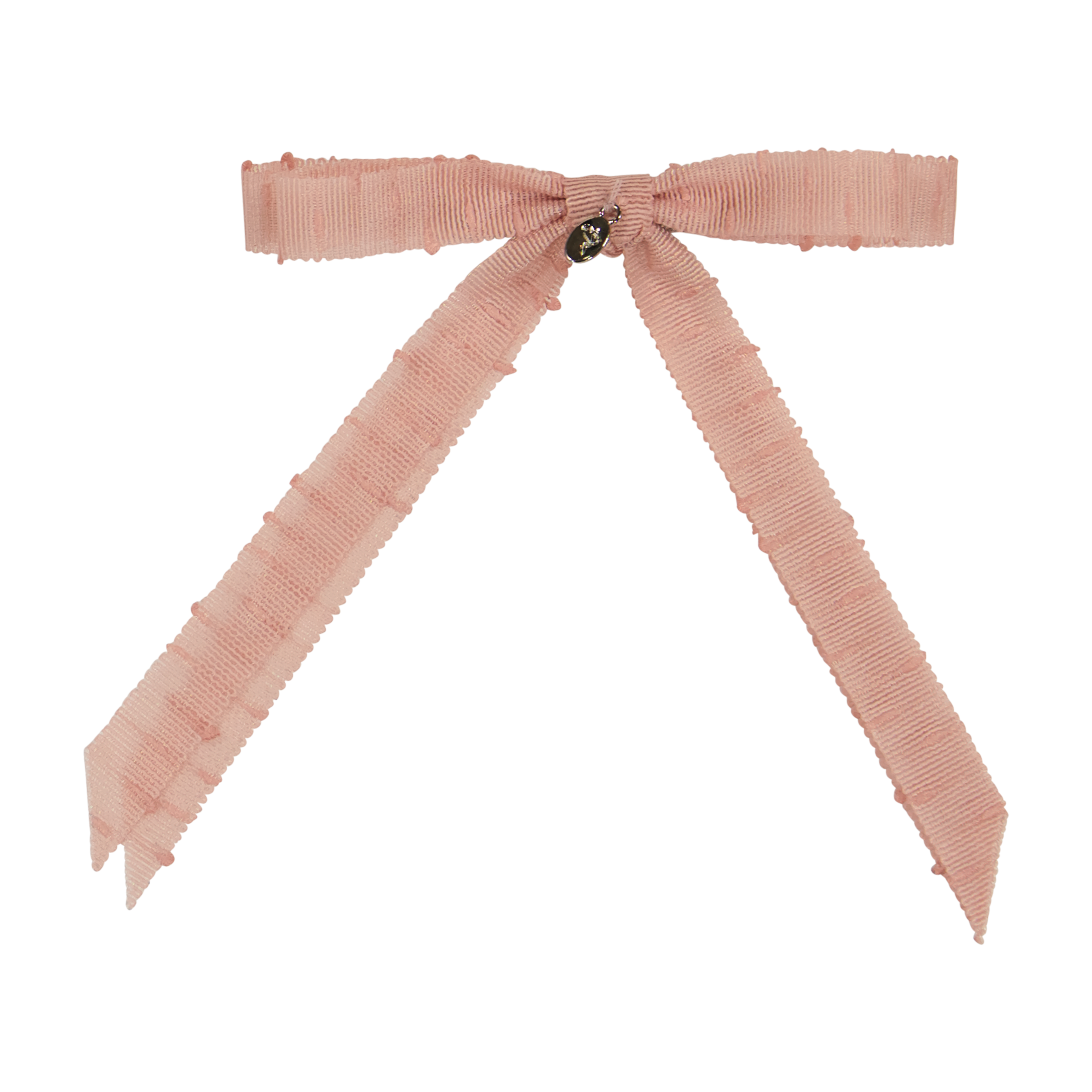 clip speckled ribbed padded