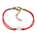 bracelet heart stone string
