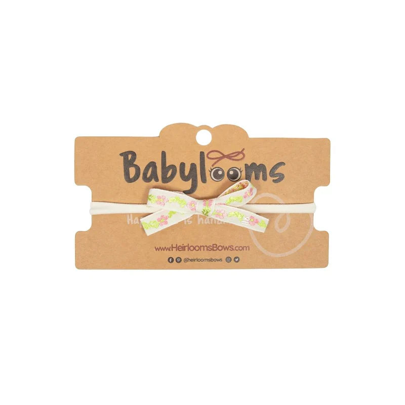 baby band embroidered ribbon