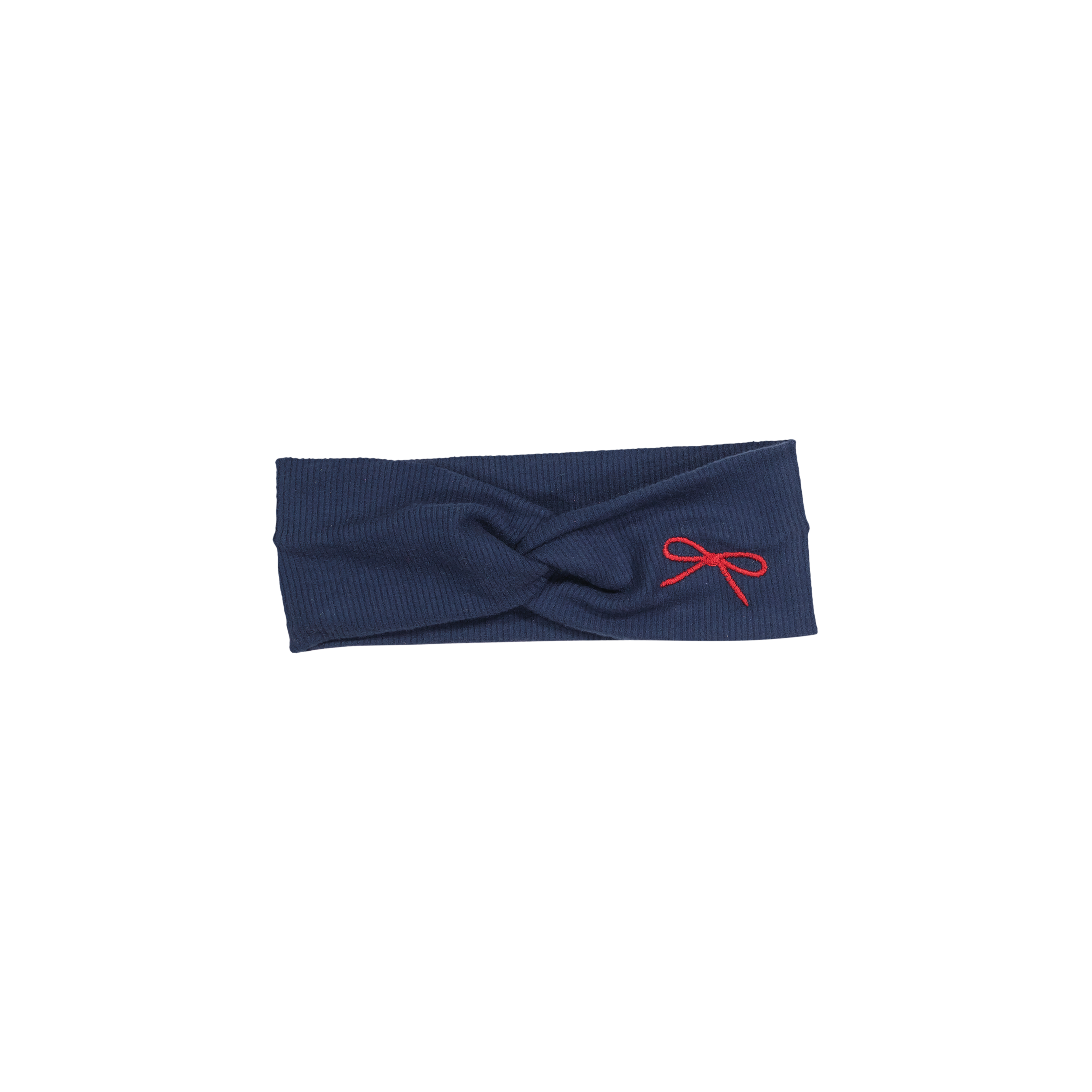 baby band embroidered twist bow