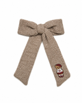 clip teddy knits bow