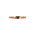 bangle center heart enamel