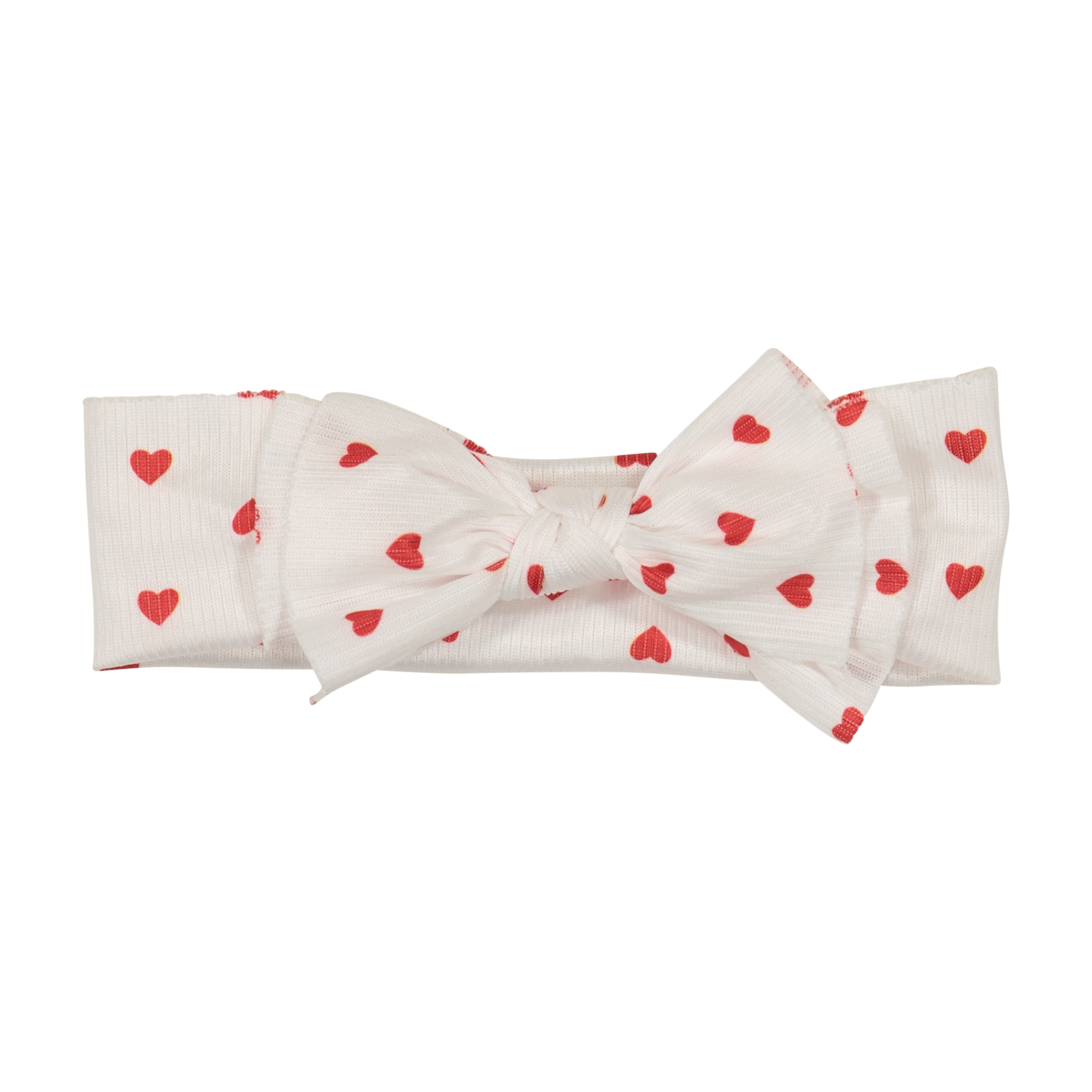 baby band scattered hearts bow