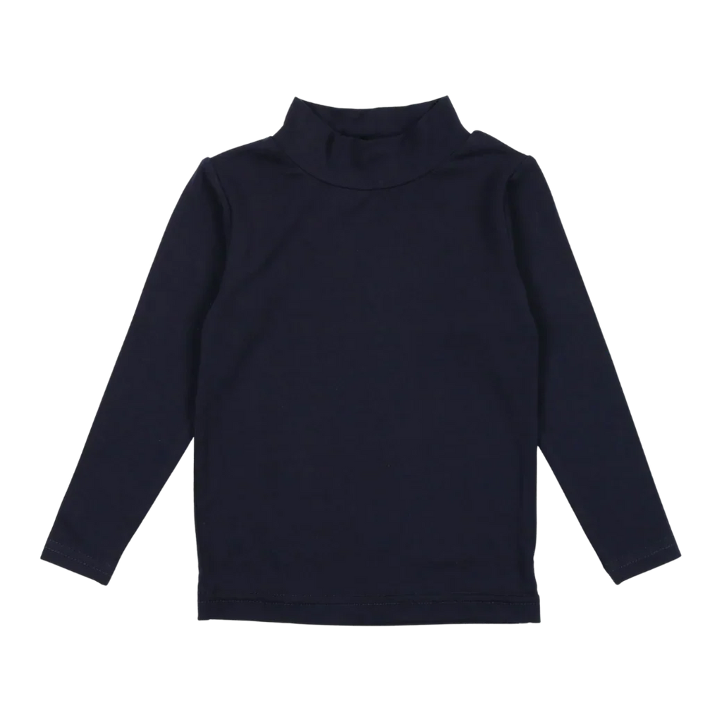 top l/s bamboo mockneck