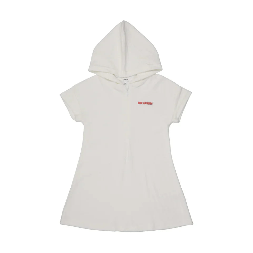 bathrobe s/s terry hooded