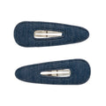 clip snap denim set